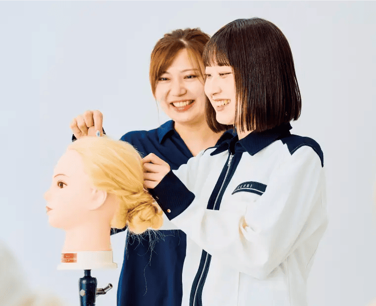 福岡美容専門学校スライダー